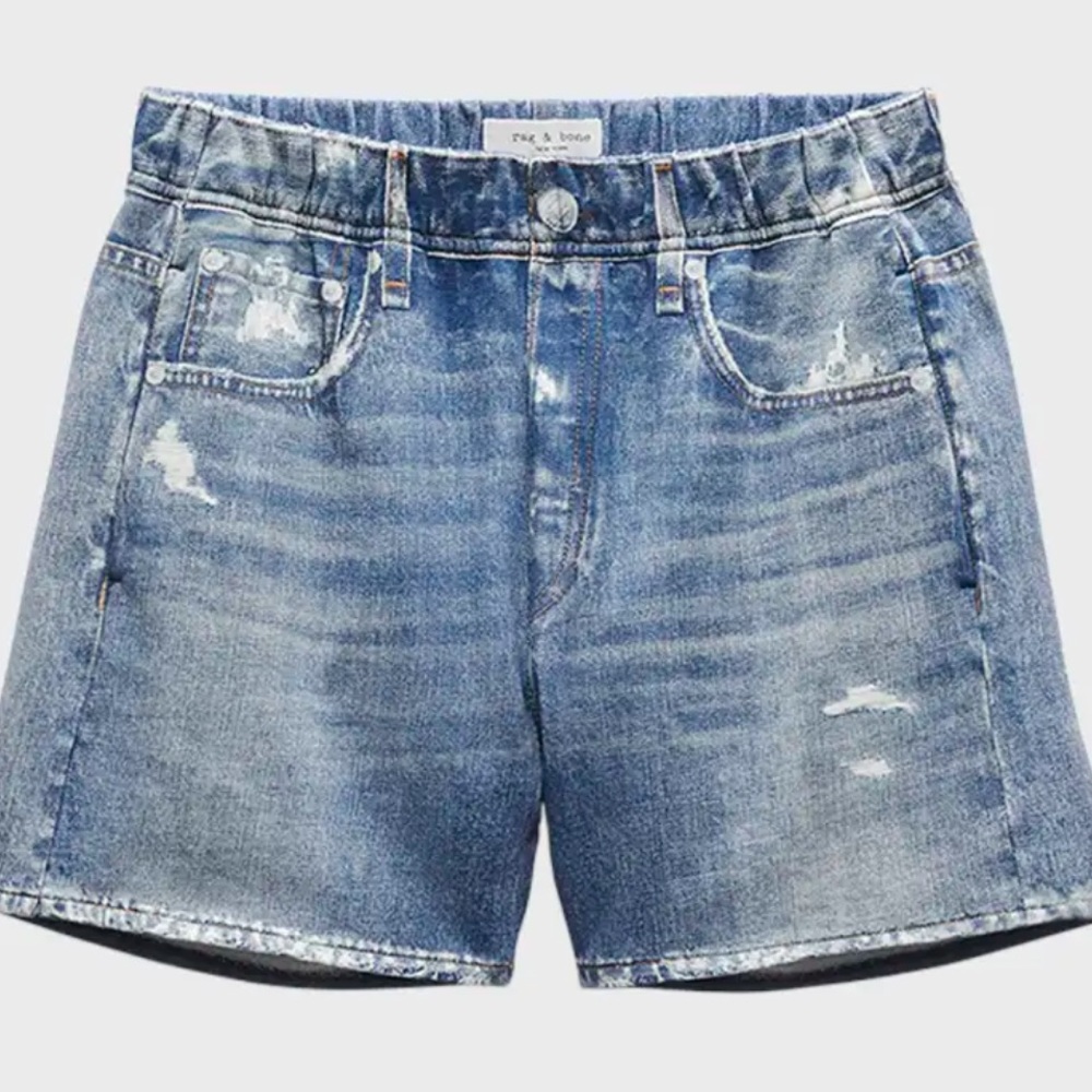 Rag & Bone Miramar Cotton-Terry Walking Shorts
